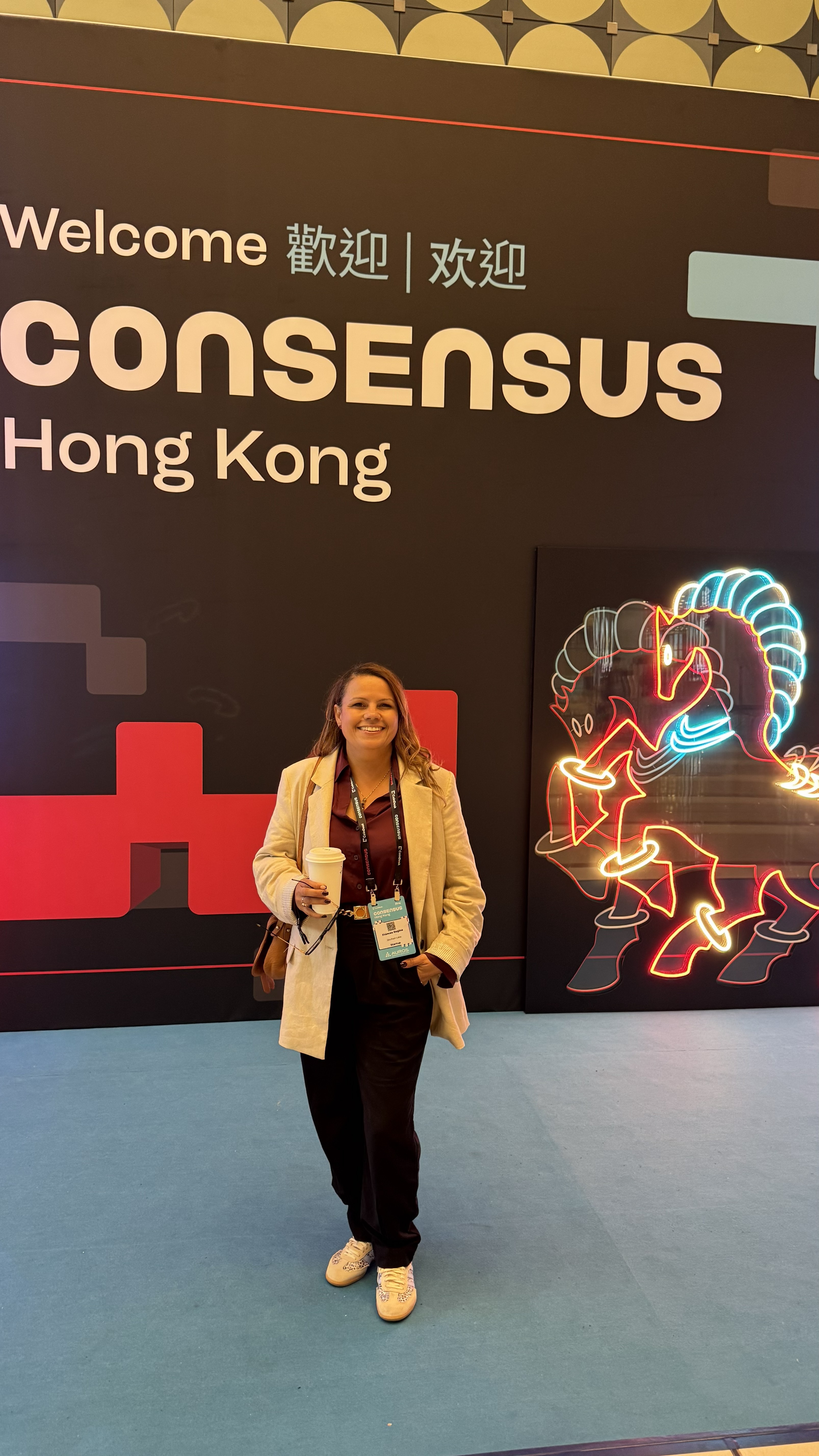 Frances Regina at Consensus Hong Kong